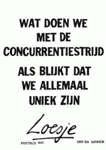 Concurrentie-loesje