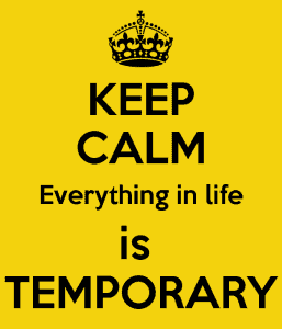 alles is tijdelijk timemanagement
